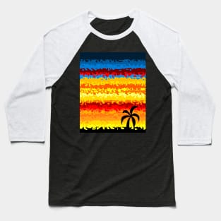 Tropical Island Baseball T-Shirt